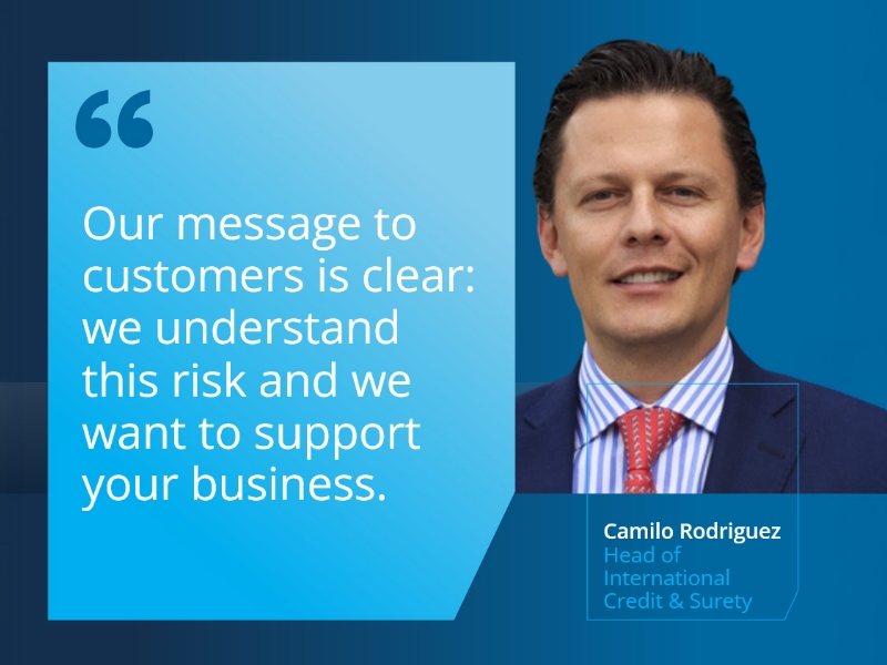 Image for Head of International Credit & Surety Camilo Rodriguez...
