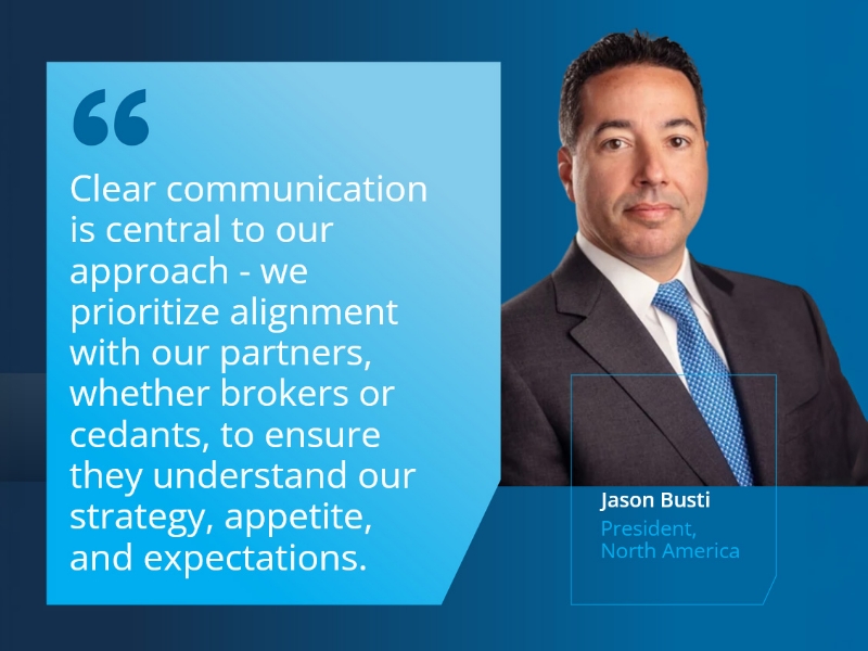 Image for AXIS Re President North America....