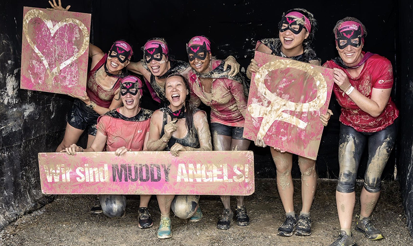 People from zurich muddy angels